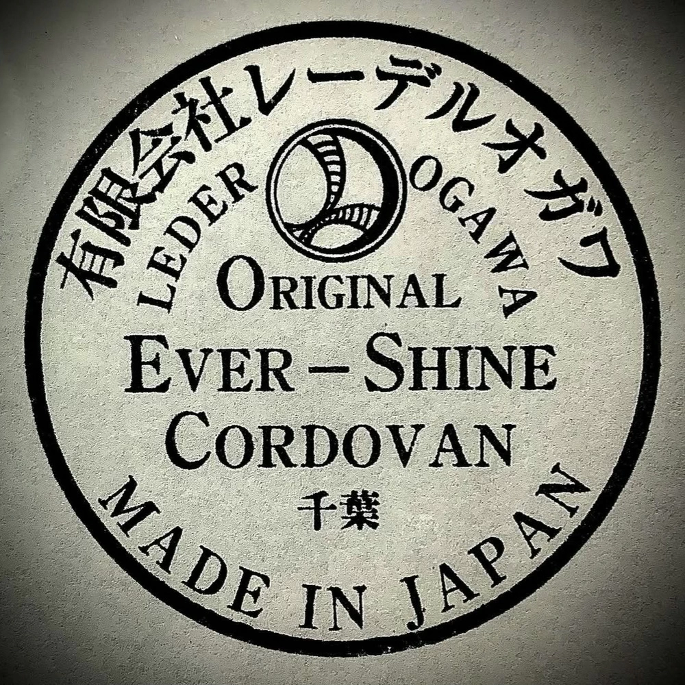 Leder Ogawa Shell Cordovan Stamp