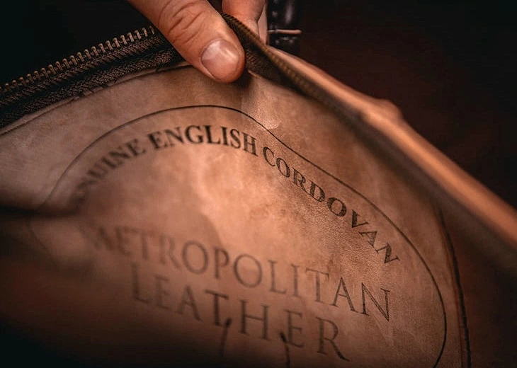Metropolitan Leather Shell Cordovan Stamp